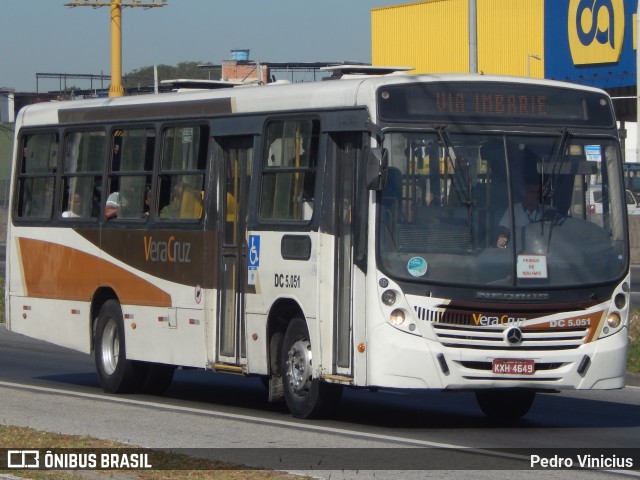 Auto Ônibus Vera Cruz DC 5.051 na cidade de Duque de Caxias, Rio de Janeiro, Brasil, por Pedro Vinicius. ID da foto: 12087413.