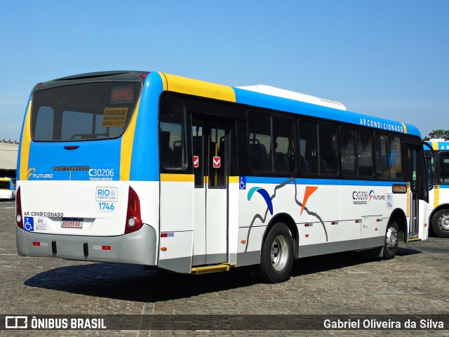 Transportes Futuro C30206 na cidade de Rio de Janeiro, Rio de Janeiro, Brasil, por Gabriel Oliveira da Silva. ID da foto: 12087867.