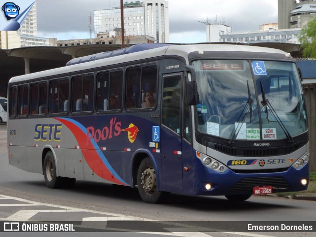 Empresa de Transporte Sete de Setembro 180 na cidade de Porto Alegre, Rio Grande do Sul, Brasil, por Emerson Dorneles. ID da foto: 12087447.