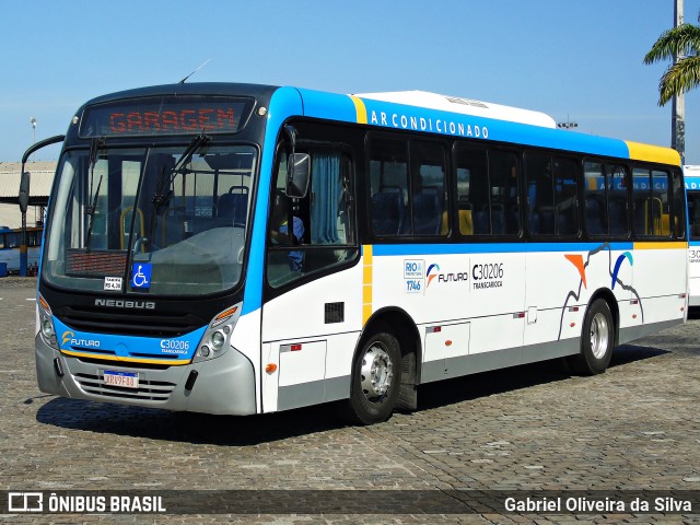 Transportes Futuro C30206 na cidade de Rio de Janeiro, Rio de Janeiro, Brasil, por Gabriel Oliveira da Silva. ID da foto: 12087874.