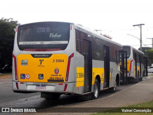 Upbus Qualidade em Transportes 3 5984 na cidade de São Paulo, São Paulo, Brasil, por Valnei Conceição. ID da foto: 12088188.