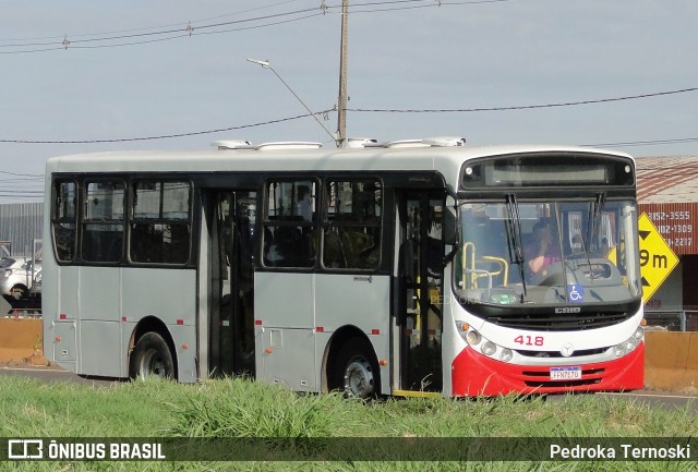 Ônibus Particulares 418 na cidade de Arapongas, Paraná, Brasil, por Pedroka Ternoski. ID da foto: 12087244.