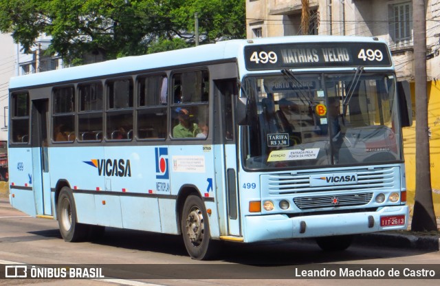 VICASA - Viação Canoense S.A. 499 na cidade de Porto Alegre, Rio Grande do Sul, Brasil, por Leandro Machado de Castro. ID da foto: 12088005.