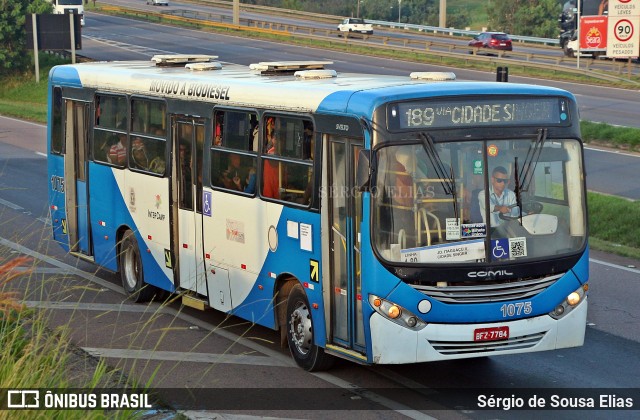 VB Transportes e Turismo 1075 na cidade de Campinas, São Paulo, Brasil, por Sérgio de Sousa Elias. ID da foto: 12088895.