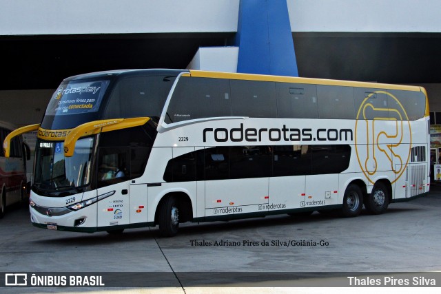 RodeRotas - Rotas de Viação do Triângulo 2229 na cidade de Goiânia, Goiás, Brasil, por Thales Pires Silva. ID da foto: 12088046.