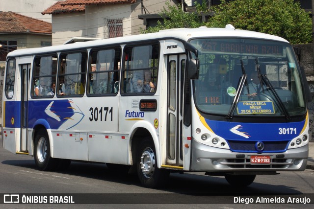 Transportes Futuro 30171 na cidade de Rio de Janeiro, Rio de Janeiro, Brasil, por Diego Almeida Araujo. ID da foto: 12088074.