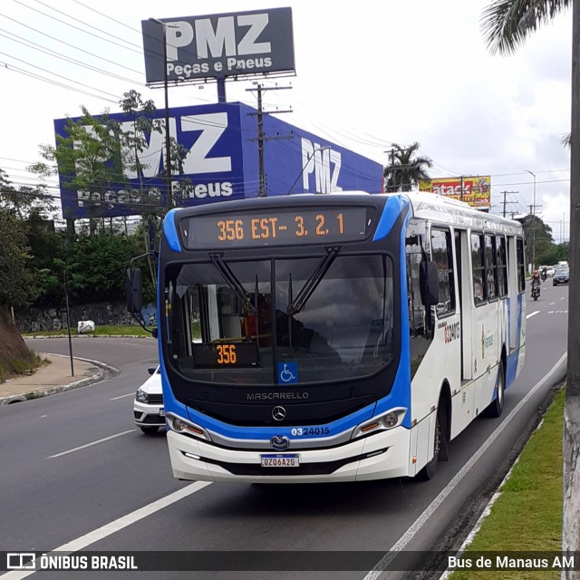 Viação São Pedro 0324015 na cidade de Manaus, Amazonas, Brasil, por Bus de Manaus AM. ID da foto: 12088242.