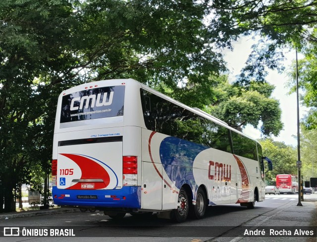 CMW Transportes 1105 na cidade de São Paulo, São Paulo, Brasil, por André  Rocha Alves. ID da foto: 12087560.