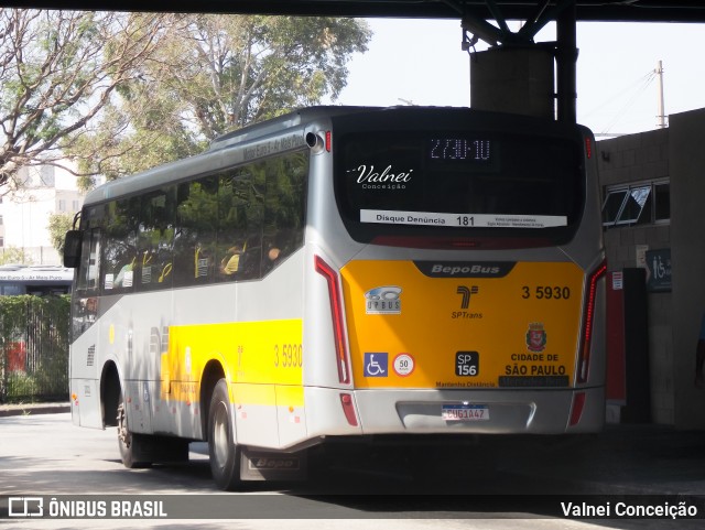 Upbus Qualidade em Transportes 3 5930 na cidade de São Paulo, São Paulo, Brasil, por Valnei Conceição. ID da foto: 12088107.