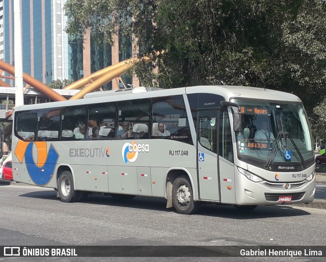 Coesa Transportes RJ 117.048 na cidade de Rio de Janeiro, Rio de Janeiro, Brasil, por Gabriel Henrique Lima. ID da foto: 12088696.