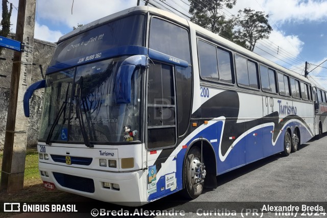 Ônibus Particulares 200 na cidade de Curitiba, Paraná, Brasil, por Alexandre Breda. ID da foto: 12087716.