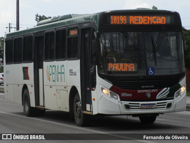 Viação Penha 0561044 na cidade de Maracanaú, Ceará, Brasil, por Fernando de Oliveira. ID da foto: 12087211.