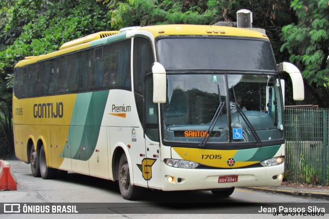 Empresa Gontijo de Transportes 17015 na cidade de São Paulo, São Paulo, Brasil, por Jean Passos Silva. ID da foto: 12088779.