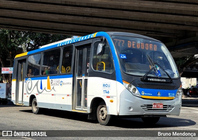 Transportes Barra D13346 na cidade de Rio de Janeiro, Rio de Janeiro, Brasil, por Bruno Mendonça. ID da foto: 12088302.