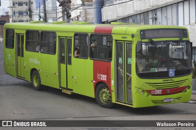 Transporte Coletivo Cidade Verde 02202 na cidade de Teresina, Piauí, Brasil, por Walisson Pereira. ID da foto: 12088931.