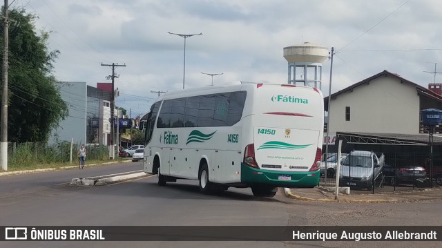 Fátima Transportes e Turismo 14150 na cidade de Taquari, Rio Grande do Sul, Brasil, por Henrique Augusto Allebrandt. ID da foto: 12087183.