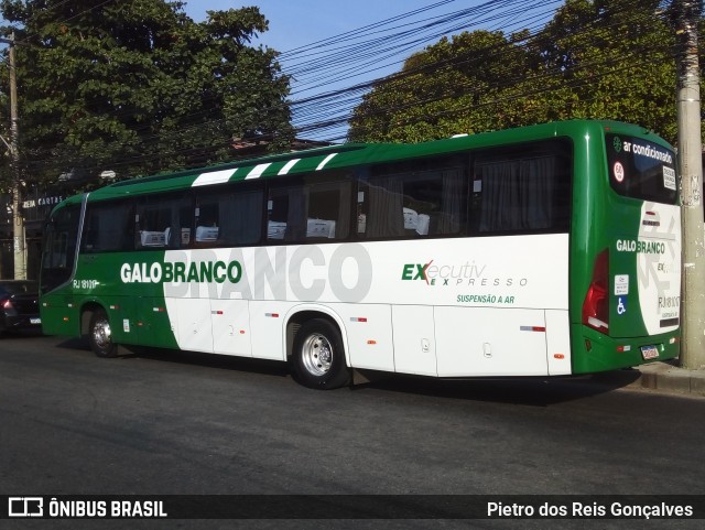 Viação Galo Branco RJ 181.017 na cidade de São Gonçalo, Rio de Janeiro, Brasil, por Pietro dos Reis Gonçalves . ID da foto: 12087213.