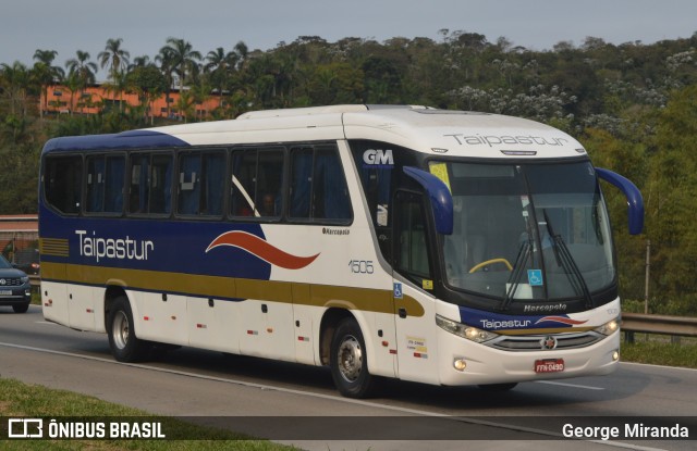 Taipastur Transportes Turísticos 1505 na cidade de Santa Isabel, São Paulo, Brasil, por George Miranda. ID da foto: 12088528.