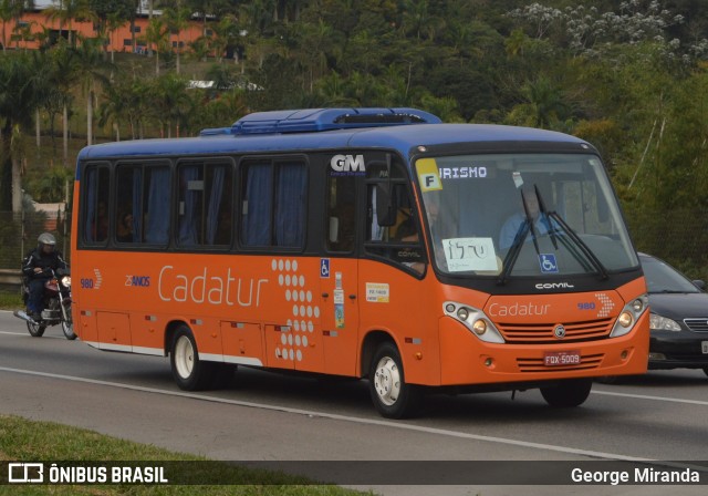 Cadatur Transportes e Turismo 980 na cidade de Santa Isabel, São Paulo, Brasil, por George Miranda. ID da foto: 12088449.