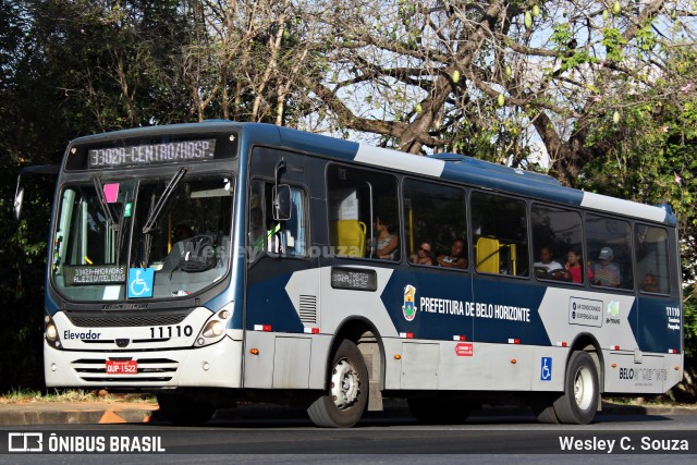 Pampulha Transportes > Plena Transportes 11110 na cidade de Belo Horizonte, Minas Gerais, Brasil, por Wesley C. Souza. ID da foto: 12088716.