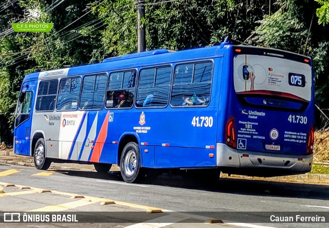 Radial Transporte Coletivo 41.730 na cidade de Arujá, São Paulo, Brasil, por Cauan Ferreira. ID da foto: 12087642.