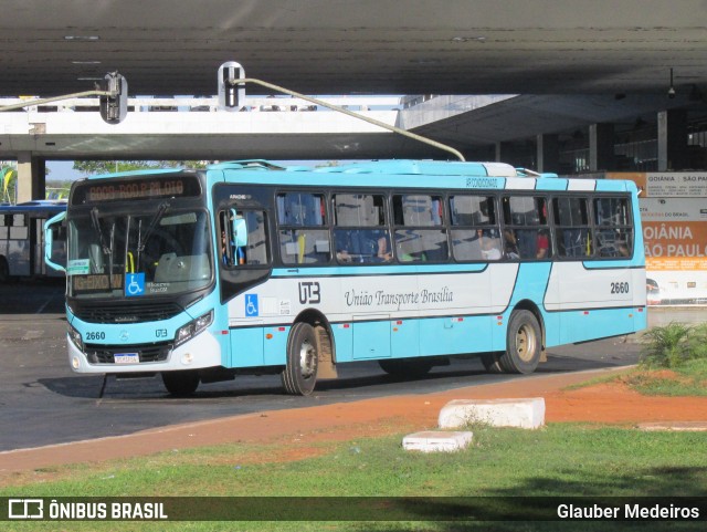 UTB - União Transporte Brasília 2660 na cidade de Brasília, Distrito Federal, Brasil, por Glauber Medeiros. ID da foto: 12087578.