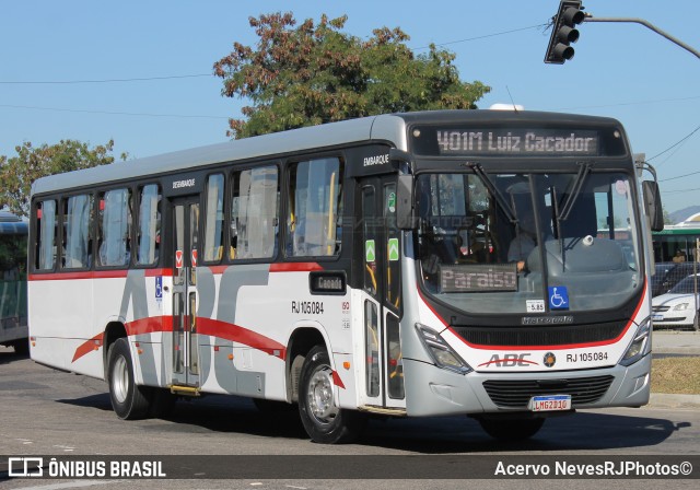 Auto Viação ABC RJ 105.084 na cidade de Niterói, Rio de Janeiro, Brasil, por Acervo NevesRJPhotos©. ID da foto: 12090849.