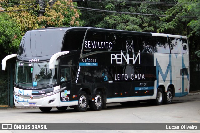 Empresa de Ônibus Nossa Senhora da Penha 59075 na cidade de São Paulo, São Paulo, Brasil, por Lucas Oliveira. ID da foto: 12090340.