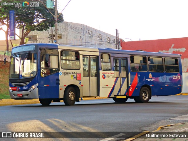 Transportes Capellini 32.071 na cidade de Sumaré, São Paulo, Brasil, por Guilherme Estevan. ID da foto: 12090479.