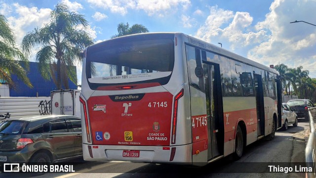 Pêssego Transportes 4 7145 na cidade de São Paulo, São Paulo, Brasil, por Thiago Lima. ID da foto: 12089858.