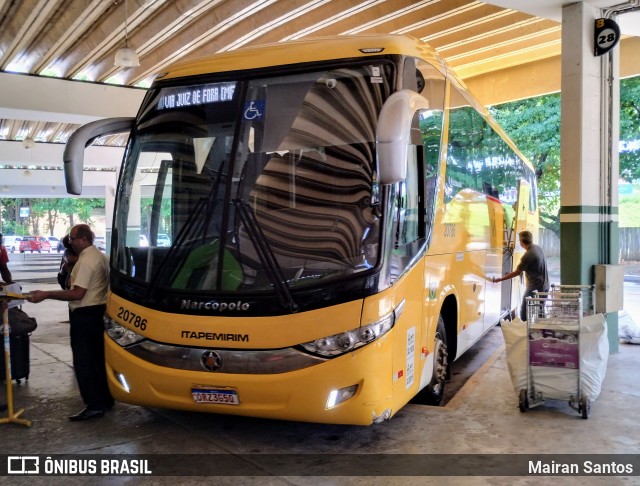 Viação Nova Itapemirim 20786 na cidade de Salvador, Bahia, Brasil, por Mairan Santos. ID da foto: 12089369.