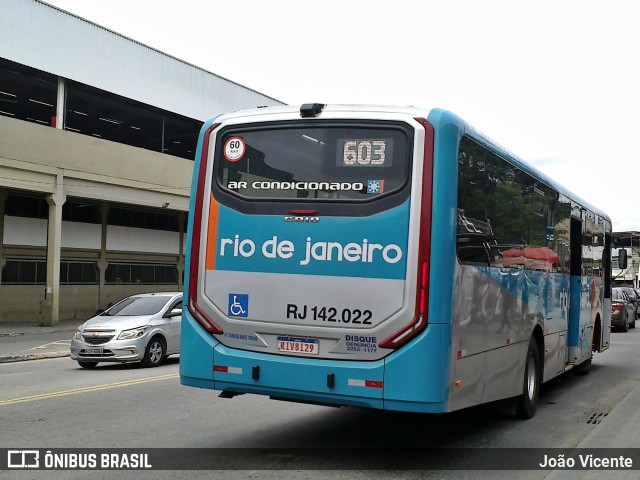 Expresso Rio de Janeiro RJ 142.022 na cidade de Duque de Caxias, Rio de Janeiro, Brasil, por João Vicente. ID da foto: 12089149.