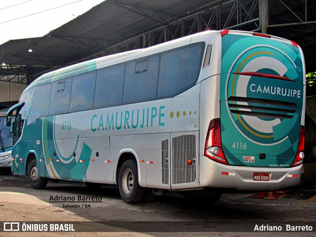 Auto Viação Camurujipe 4116 na cidade de Salvador, Bahia, Brasil, por Adriano  Barreto. ID da foto: 12090278.