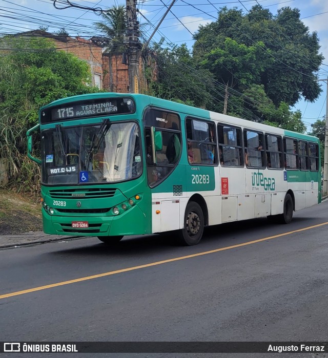 OT Trans - Ótima Salvador Transportes 20283 na cidade de Salvador, Bahia, Brasil, por Augusto Ferraz. ID da foto: 12090622.