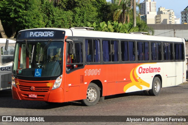 Ozelame Transportes 18001 na cidade de Caxias do Sul, Rio Grande do Sul, Brasil, por Alyson Frank Ehlert Ferreira. ID da foto: 12090706.