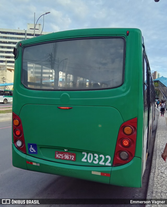 OT Trans - Ótima Salvador Transportes 20322 na cidade de Salvador, Bahia, Brasil, por Emmerson Vagner. ID da foto: 12090019.