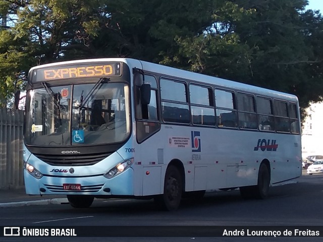 SOUL - Sociedade de Ônibus União Ltda. 7005 na cidade de Porto Alegre, Rio Grande do Sul, Brasil, por André Lourenço de Freitas. ID da foto: 12090339.