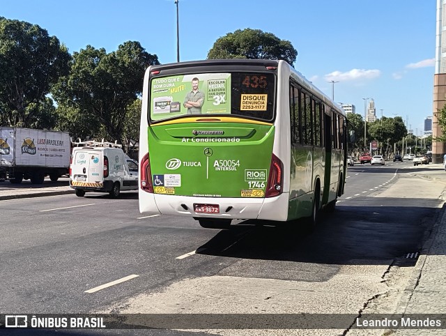 Tijuquinha - Auto Viação Tijuca A50054 na cidade de Rio de Janeiro, Rio de Janeiro, Brasil, por Leandro Mendes. ID da foto: 12089346.