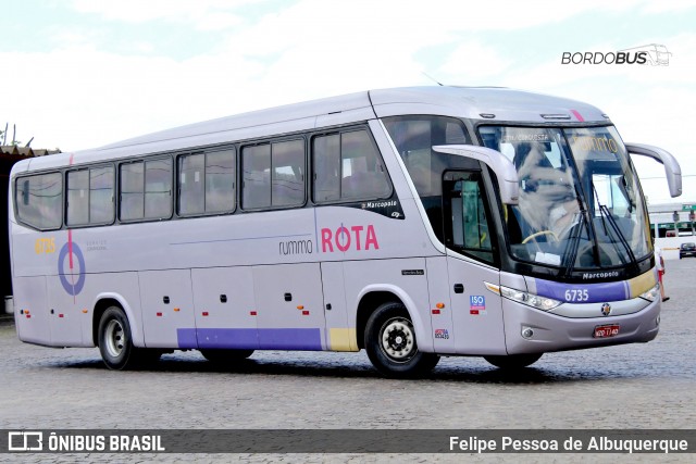 Rota Transportes Rodoviários 6735 na cidade de Vitória da Conquista, Bahia, Brasil, por Felipe Pessoa de Albuquerque. ID da foto: 12089825.