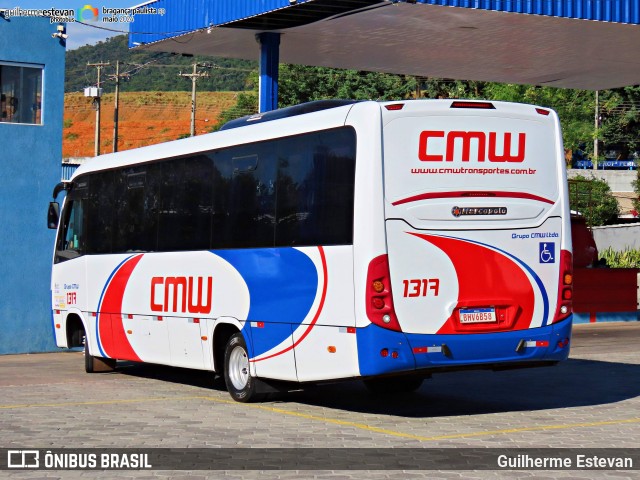 CMW Transportes 1317 na cidade de Bragança Paulista, São Paulo, Brasil, por Guilherme Estevan. ID da foto: 12090542.