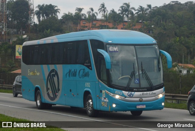 World Buss 6192 na cidade de Santa Isabel, São Paulo, Brasil, por George Miranda. ID da foto: 12090397.