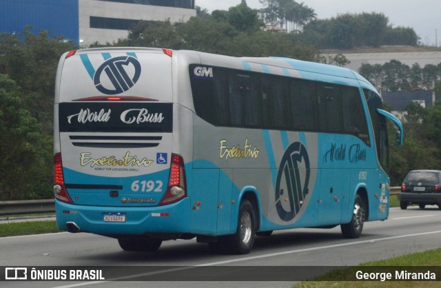 World Buss 6192 na cidade de Santa Isabel, São Paulo, Brasil, por George Miranda. ID da foto: 12090402.
