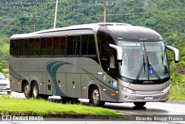 Ônibus Particulares 254 na cidade de Viana, Espírito Santo, Brasil, por Ricardo  Knupp Franco. ID da foto: 12090825.