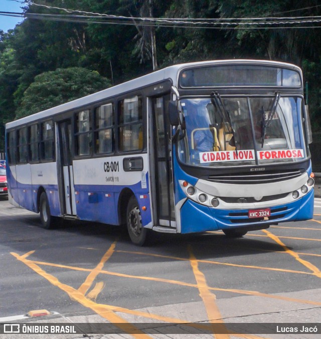 Empresa Fênix Transportes CB-001 na cidade de Belém, Pará, Brasil, por Lucas Jacó. ID da foto: 12089757.