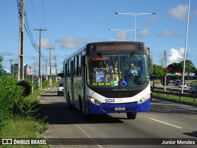 Trampolim da Vitória 504 na cidade de Natal, Rio Grande do Norte, Brasil, por Junior Mendes. ID da foto: 12090256.