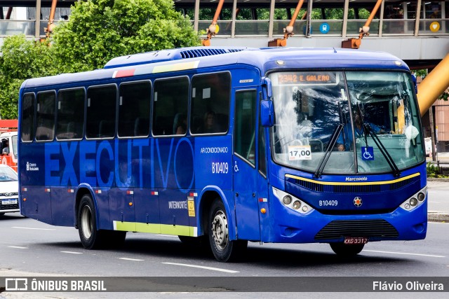 Transportes Paranapuan B10409 na cidade de Rio de Janeiro, Rio de Janeiro, Brasil, por Flávio Oliveira. ID da foto: 12090536.
