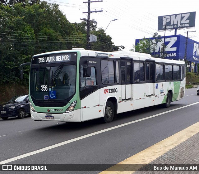 Auto Ônibus Líder 0923003 na cidade de Manaus, Amazonas, Brasil, por Bus de Manaus AM. ID da foto: 12089410.