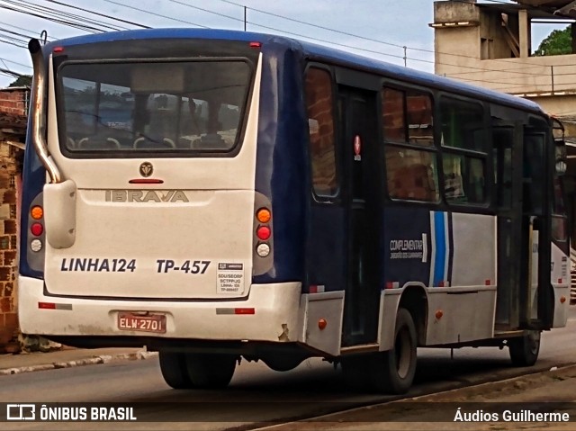 Transporte Complementar de Jaboatão dos Guararapes TP-457 na cidade de Jaboatão dos Guararapes, Pernambuco, Brasil, por Áudios Guilherme. ID da foto: 12089191.
