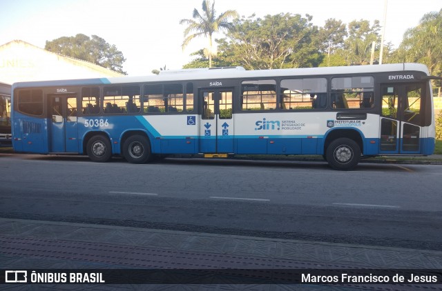 Transol Transportes Coletivos 50386 na cidade de Florianópolis, Santa Catarina, Brasil, por Marcos Francisco de Jesus. ID da foto: 12091048.