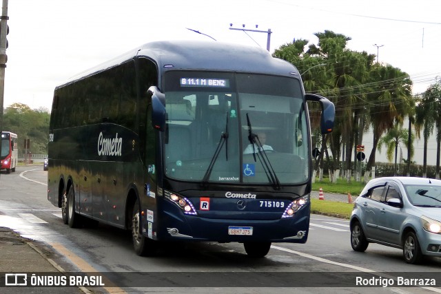 Viação Cometa 15109 na cidade de Juiz de Fora, Minas Gerais, Brasil, por Rodrigo Barraza. ID da foto: 12089861.